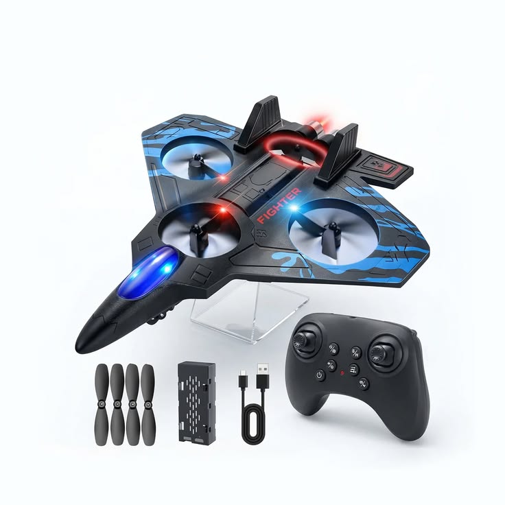 X33 Fighter Aircraft Drone - Remote Control Quadcopter