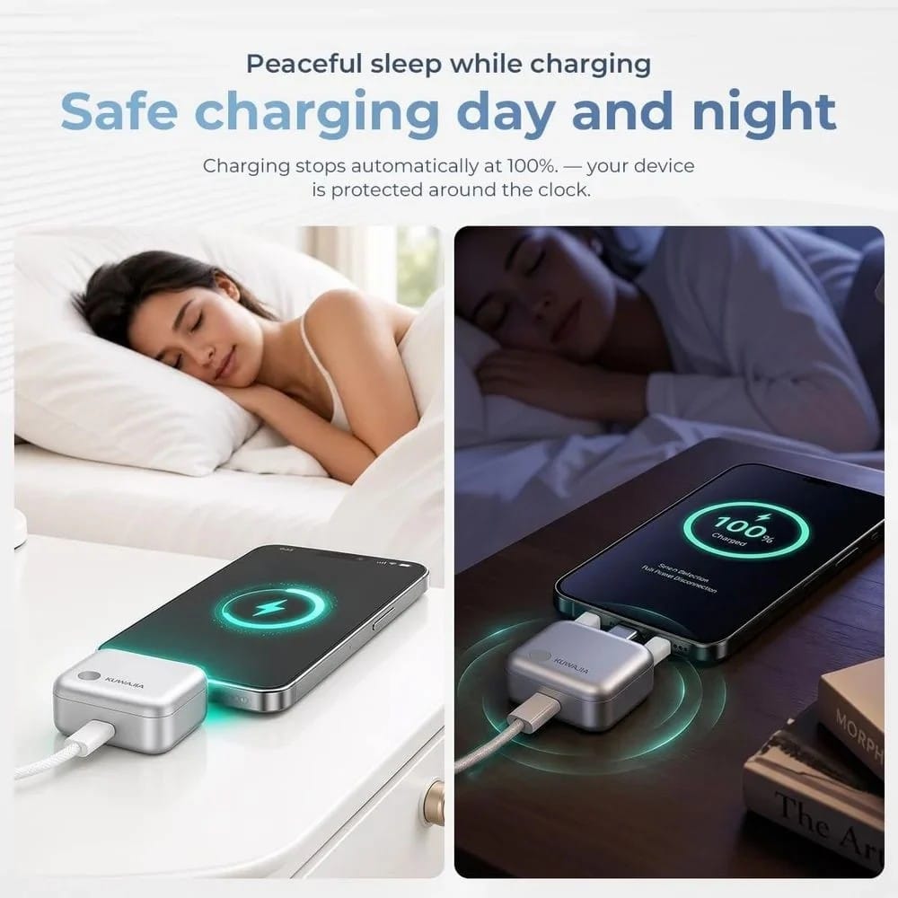 🔌 Auto-Eject 140 Watt Fast Charger Adapter – Smart Charging Made Easy