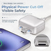 🔌 Auto-Eject 140 Watt Fast Charger Adapter – Smart Charging Made Easy